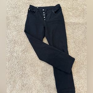 Levi 501's. Price is firm.